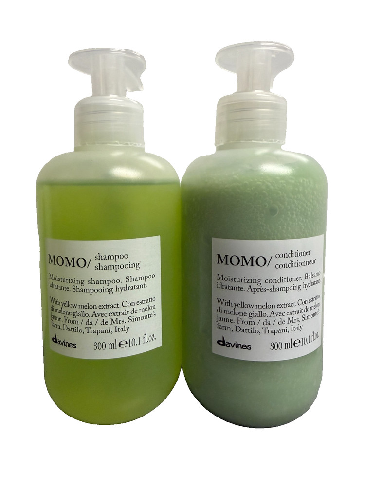 2 PACK Davines Momo Shampoo & Conditioner Set 10.1oz Bundle