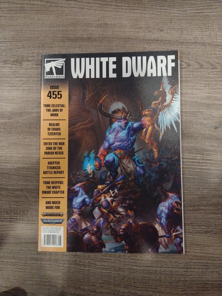 WHITE DWARF ISSUE 455 WARHAMMER MAGAZINE