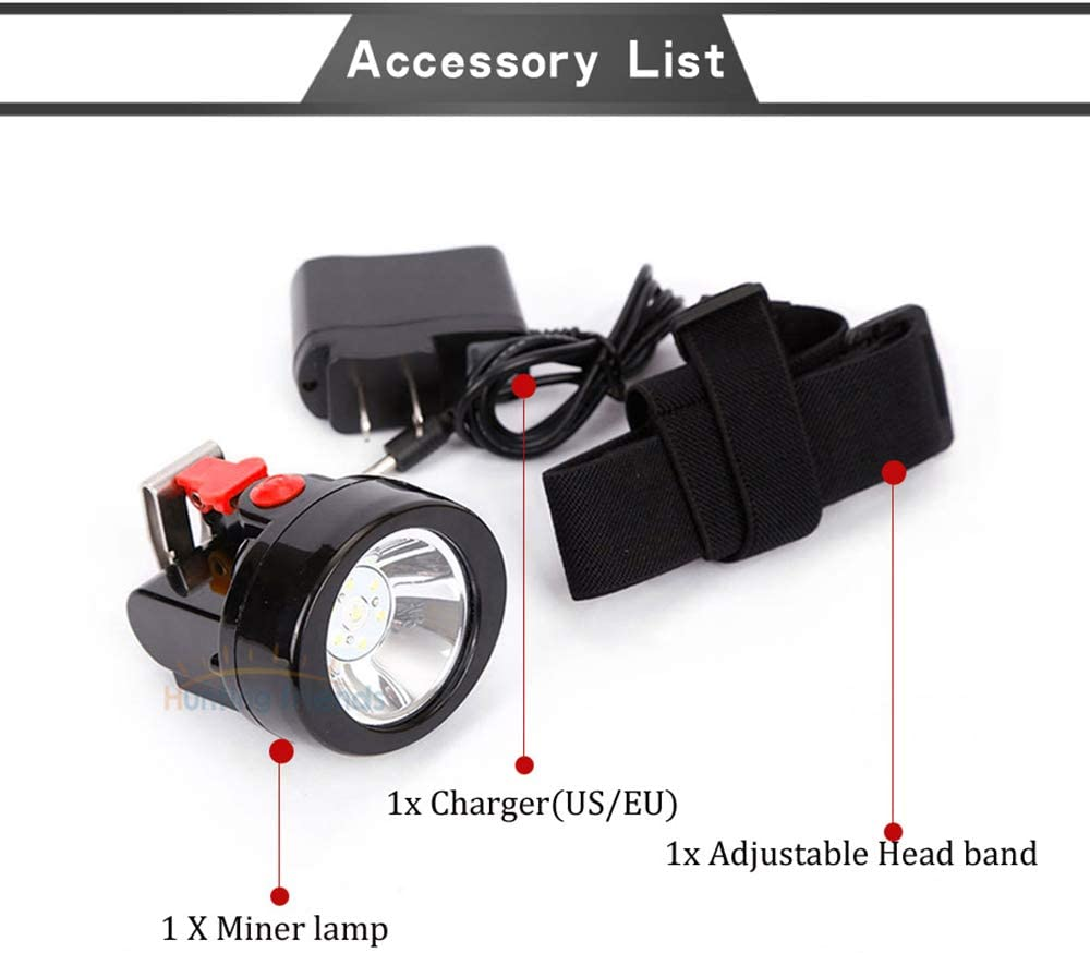 Mining Light KL2.8LM Rechargeable LED Headlamp Waterproof Explosion-Proof Min...