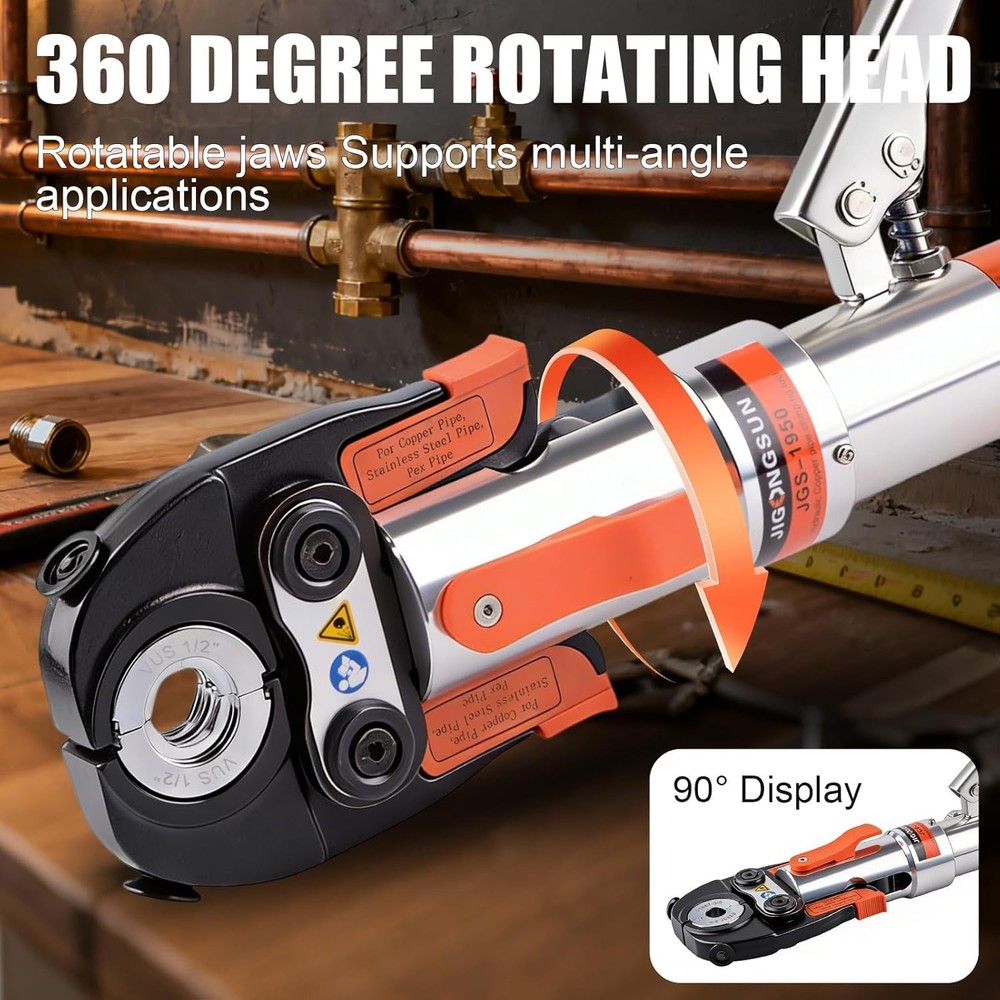 ProPress Tool Kit for 1/2 3/4 1 Copper PEX