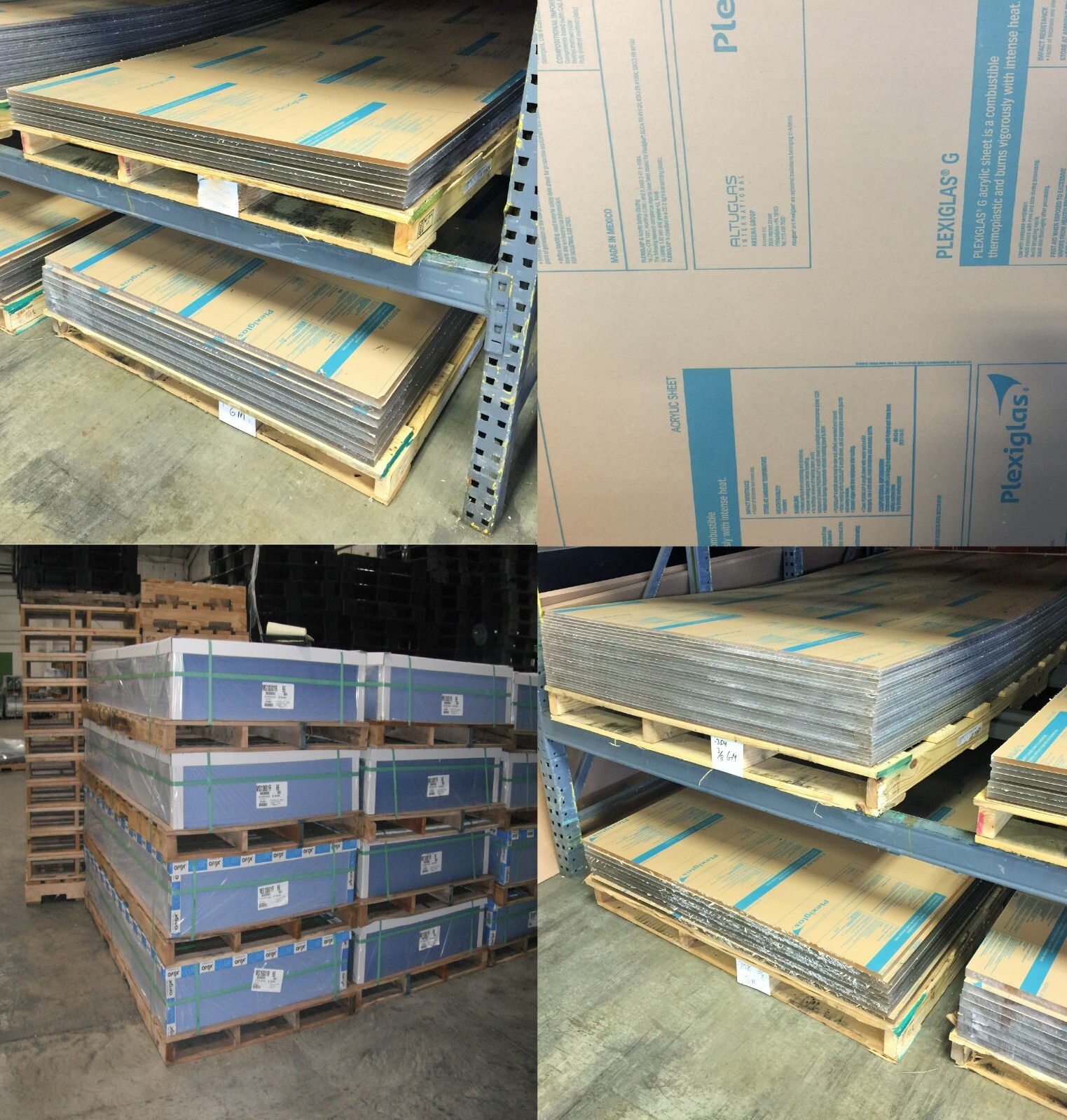 Clear Acrylic Plexiglas Clear Plastic Scratch-Resistant Replacement Sheet