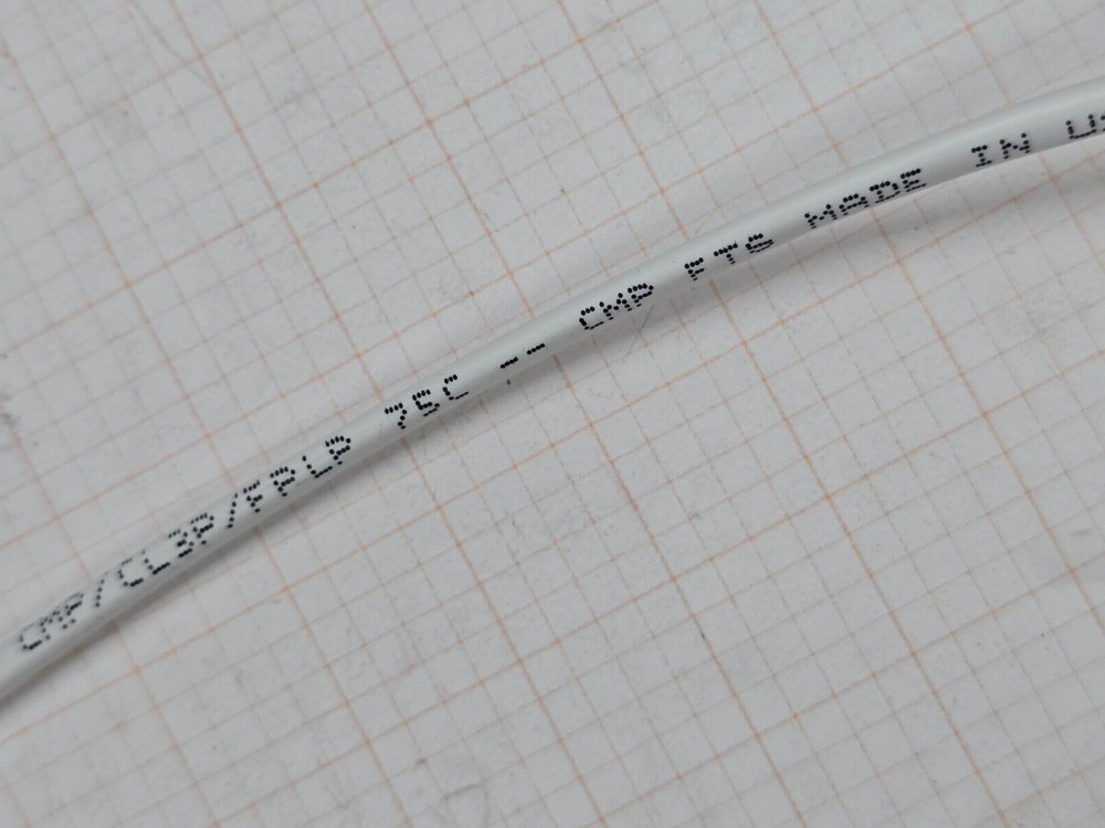 Southwire/Tappan 18/2C Plenum Stranded Security/Alarm Cable CMP White /100ft