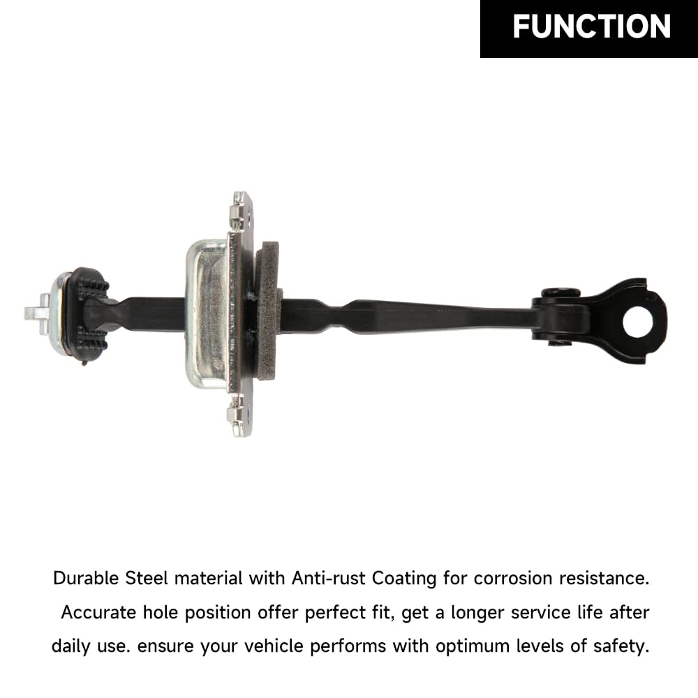 Front Left Driver Side Door Check Strap Limiter Stopper Door Check Arm Assemb...