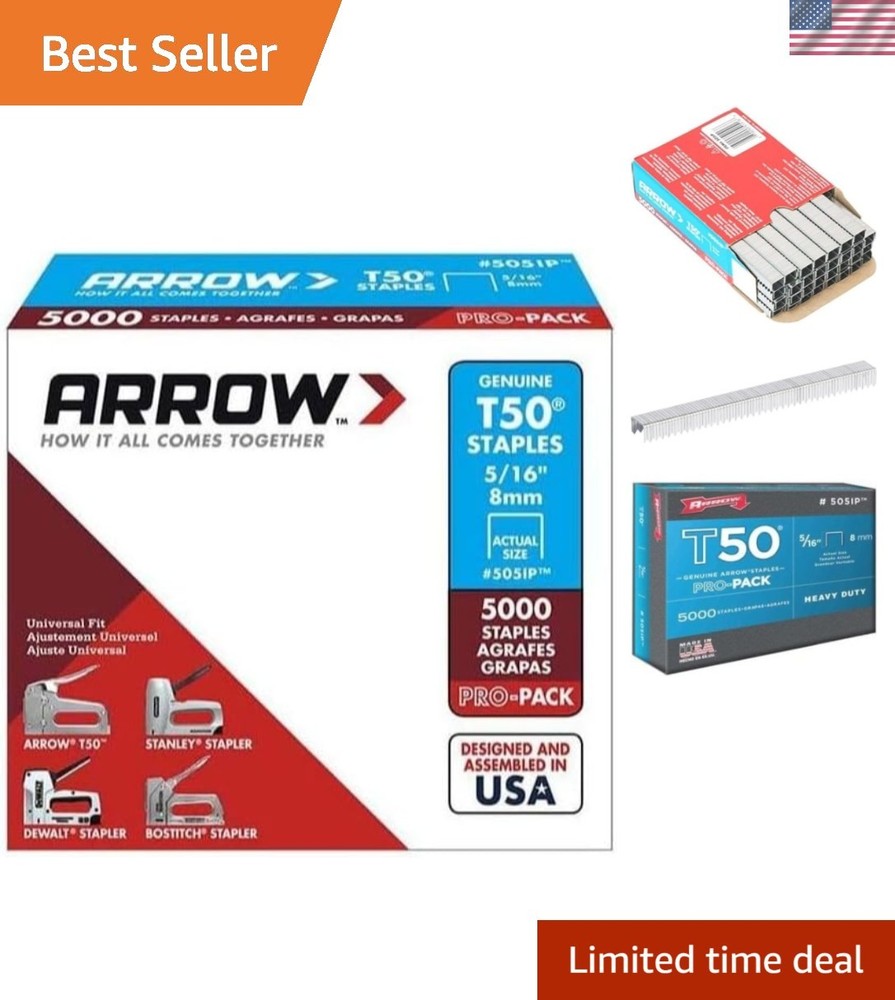 STAPLES T50 5/16"PK5000