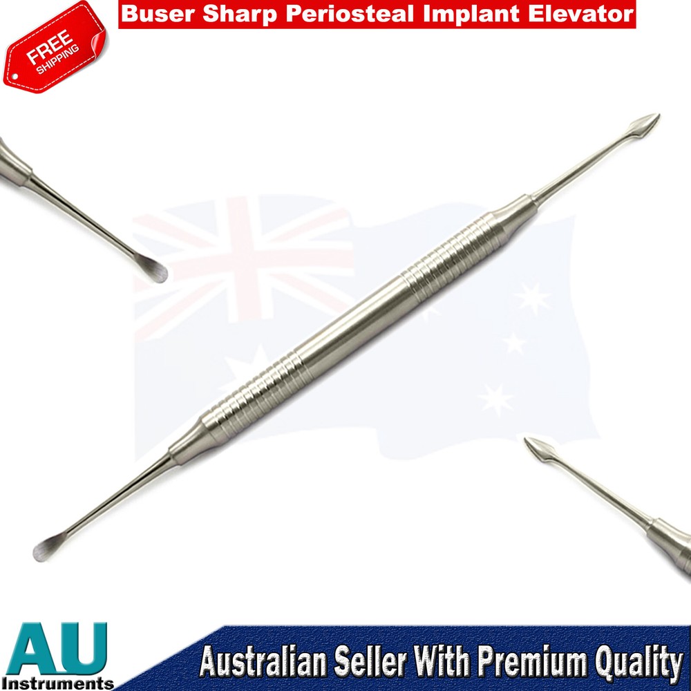 Buser Sharp Periosteal Implant Elevators Retracting Lab Instruments