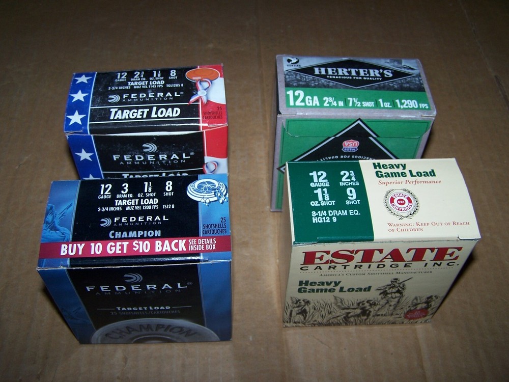 Shotshell box lot