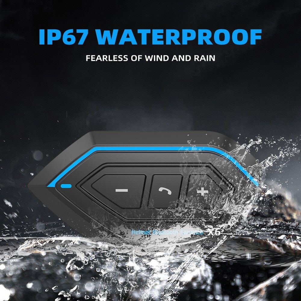 Motorcycle Helmet Headset Wireless Bluetooth Headphone Speaker Hands-Free