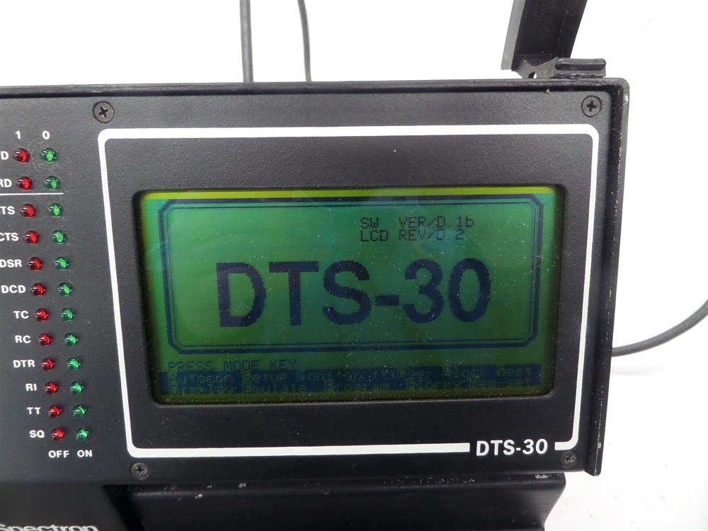 Vintage Spectron Northern Telecom DTS-30 Data Line Analyzer Computer