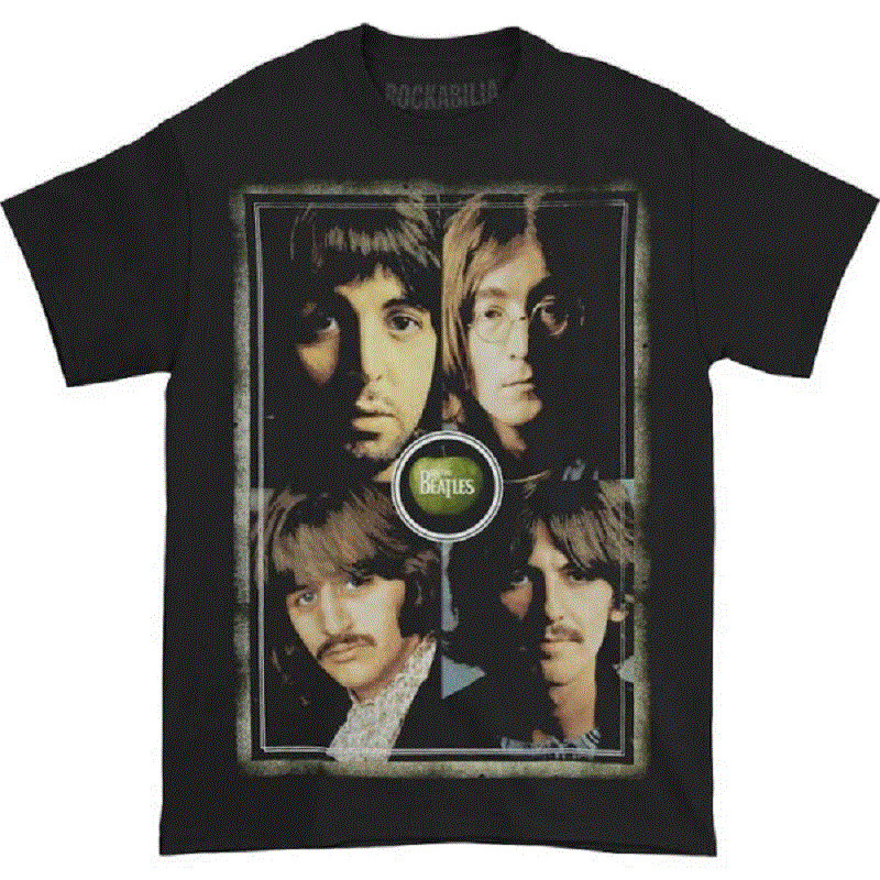 Beatles Four Faces T-Shirt