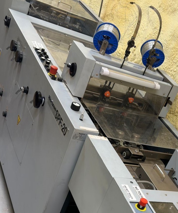Horizon Stitcher & Folder SPF-20 with HOF Feeder - Working!