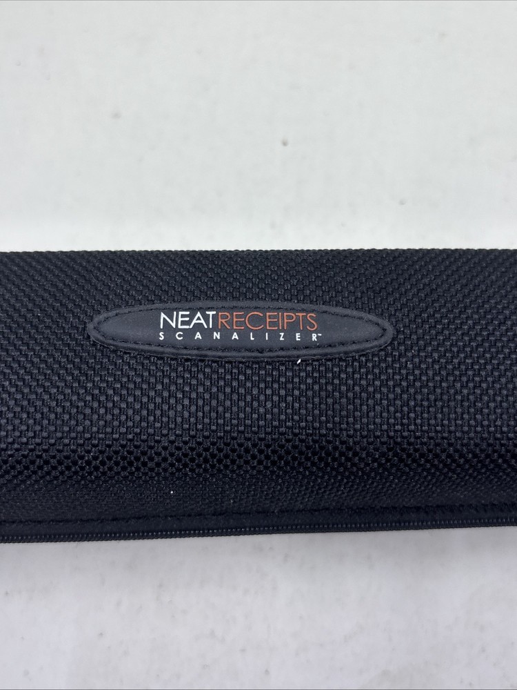 Neat Receipts Scanalizer Professional 2.5 Handheld Scanner W/case NOT TESTED