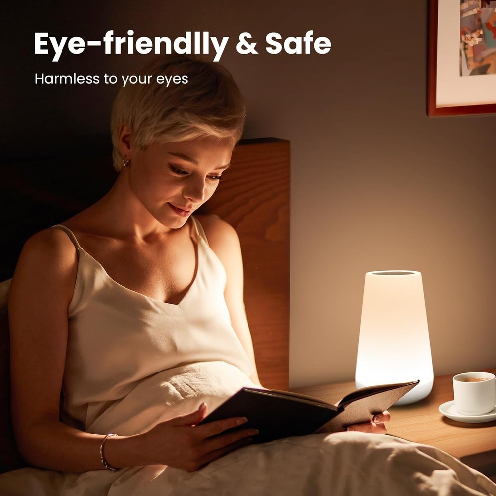 THAUSDAS Dimmable Touch Lamp Night Light