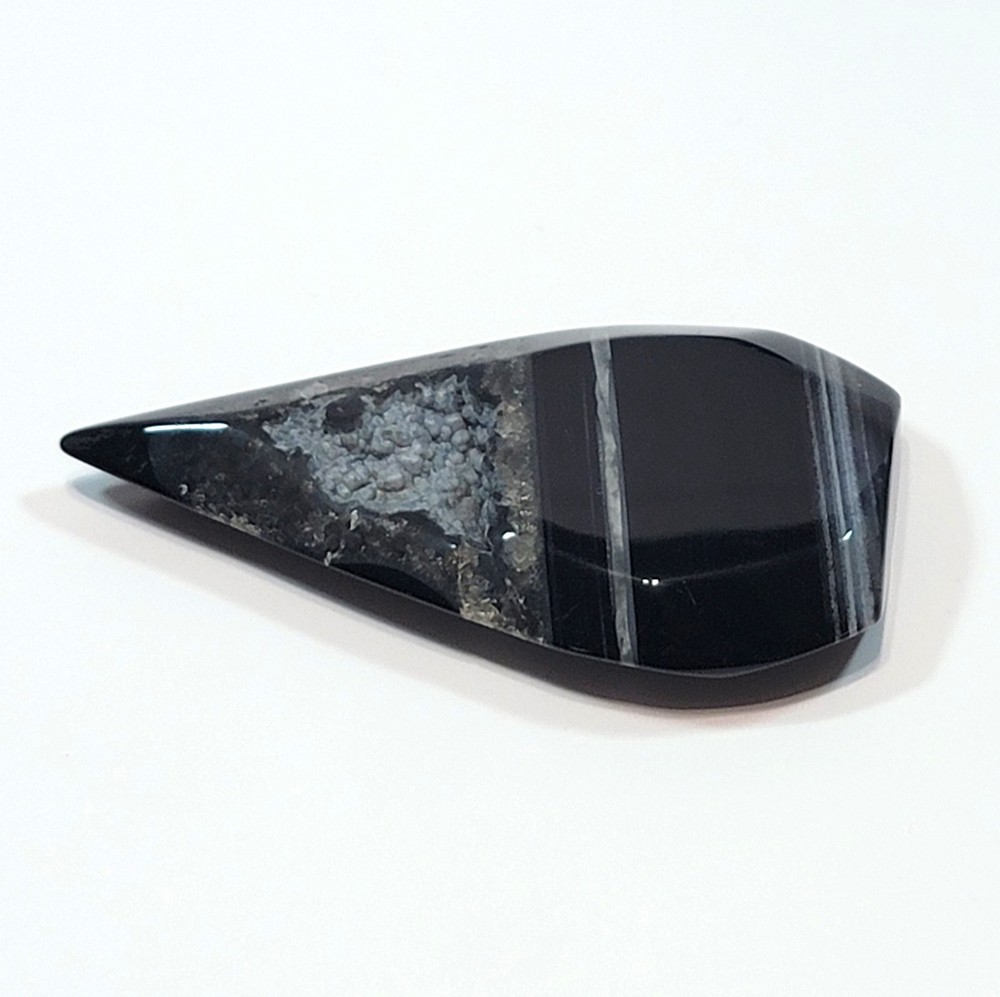 Onyx Flame Botryoidal Carving #1- WYSIWYG