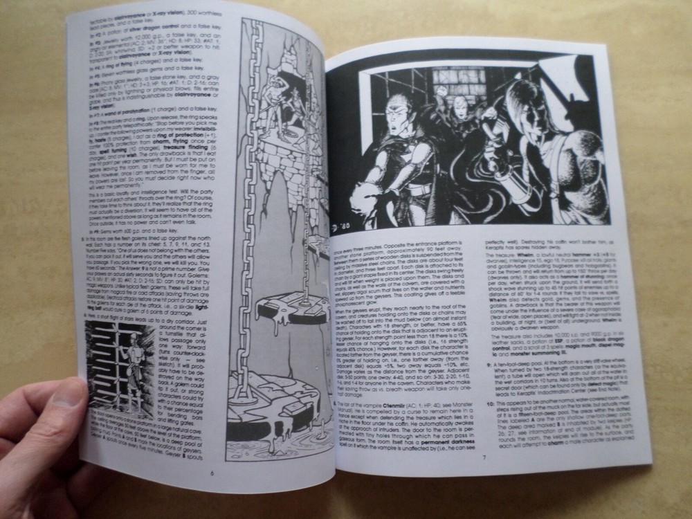 White Plume Mountain S2 Dungeons & Dragons adventure module