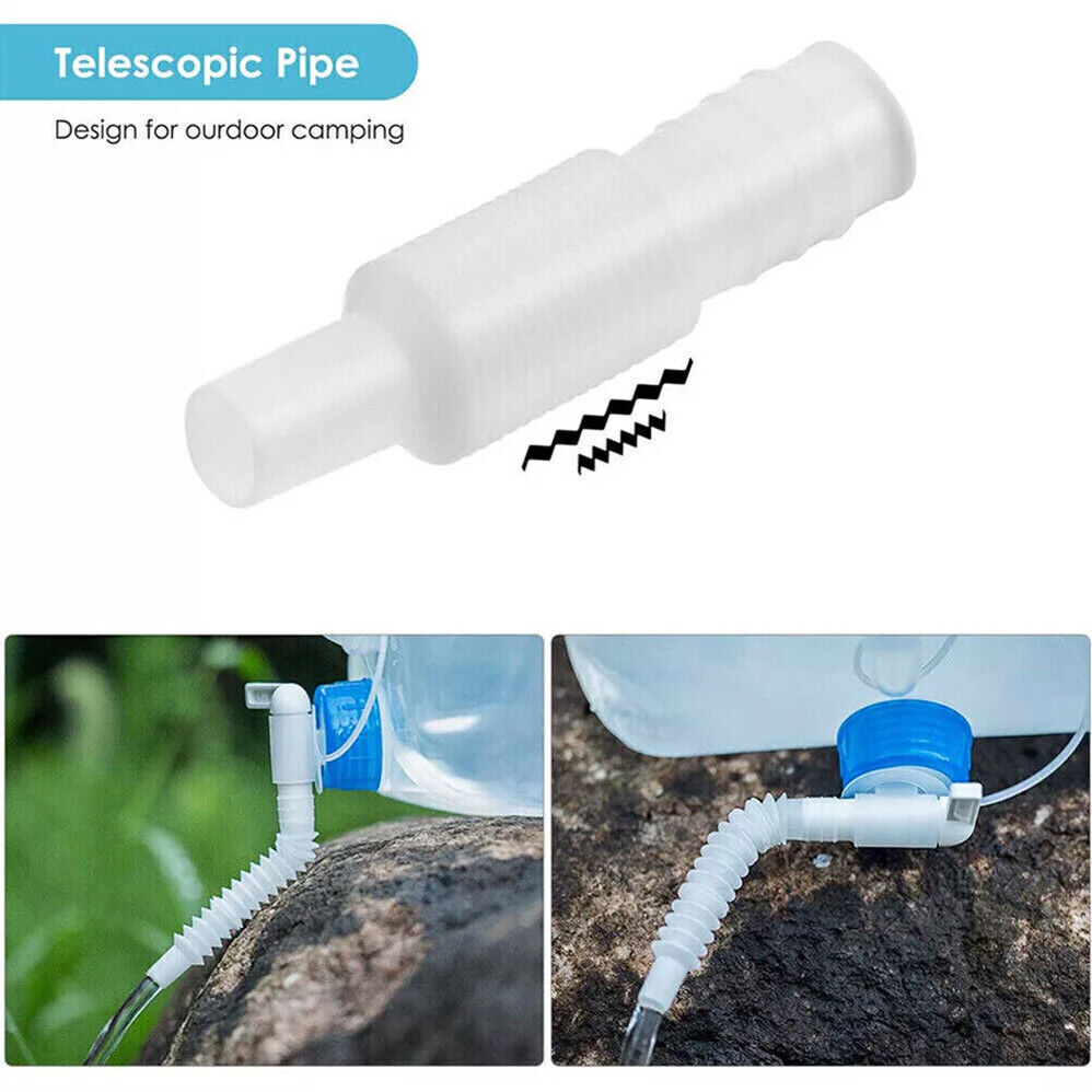 2PCS Water Container w/ Spigot 10 Gallon Camping Water Storage Jug New