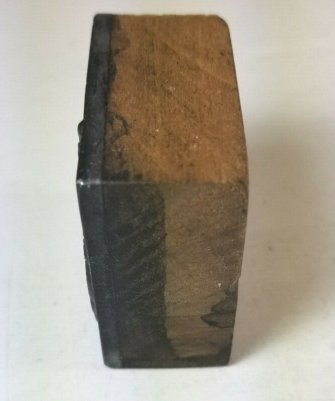 WWII Fighter Pilot Printing Block RARE