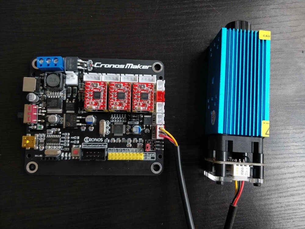 32bits GRBL Controller 3 Axis Control Board Stepper Motor Drive for CNC Engraver