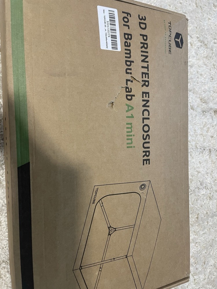 TOPCUBE 3D Printer Enclosure for Bambu Lab A1 mini Stable Temperature Humidity