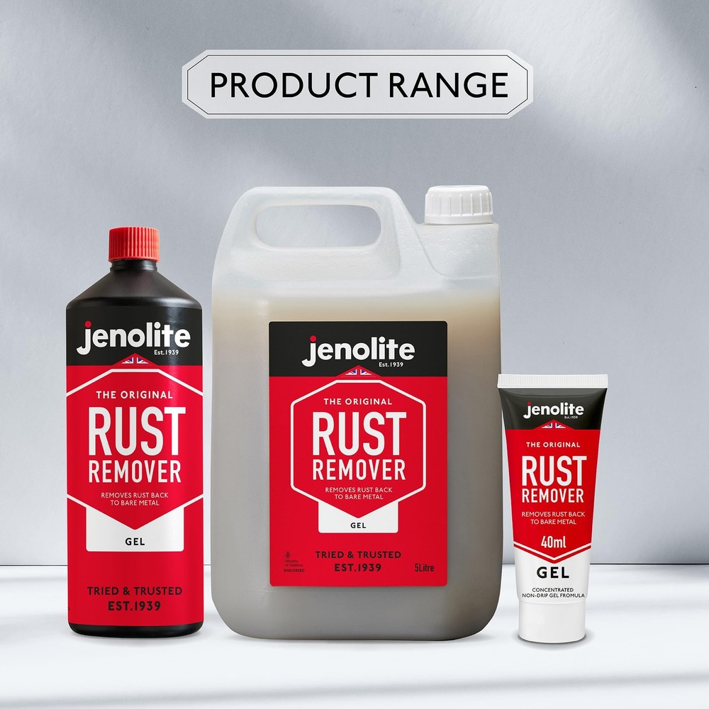 Rust Remover Gel. For Quick Rust Treatment, Back to Bare Meta...