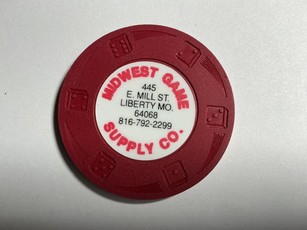 Midwest Gaming Supply - Manufacturers Sample Chip