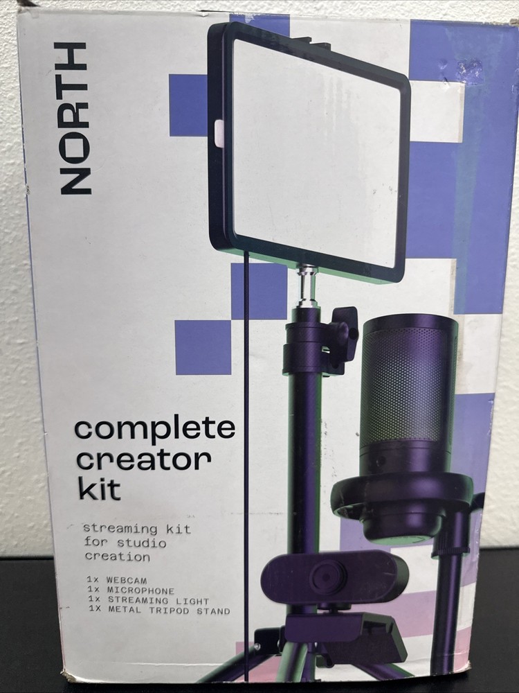 North Complete Creator Streaming Bundle Creator Kit Creator Lighting Plug & Play