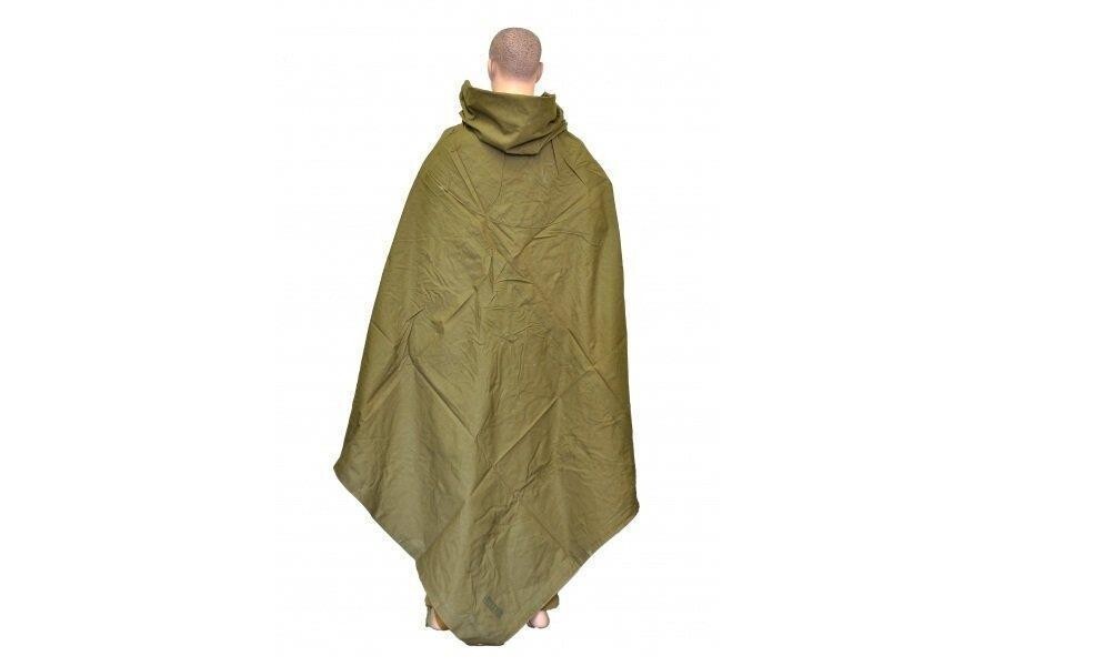 Soviet Russian Army Soldiers Rain cape-tent Poncho Metal Grommets Original,NEW