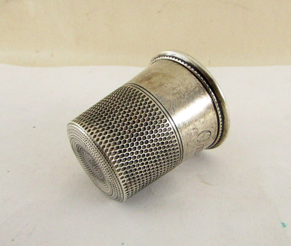 Cartier Sterling Silver Cup. Thimble