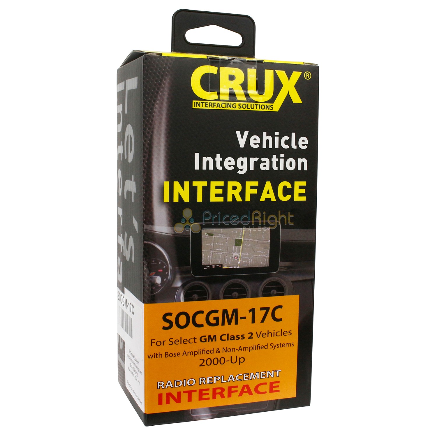 Crux SOCGM-17C Radio Replacement Interface for 2000-Up GM Class 2 Bose Amplified
