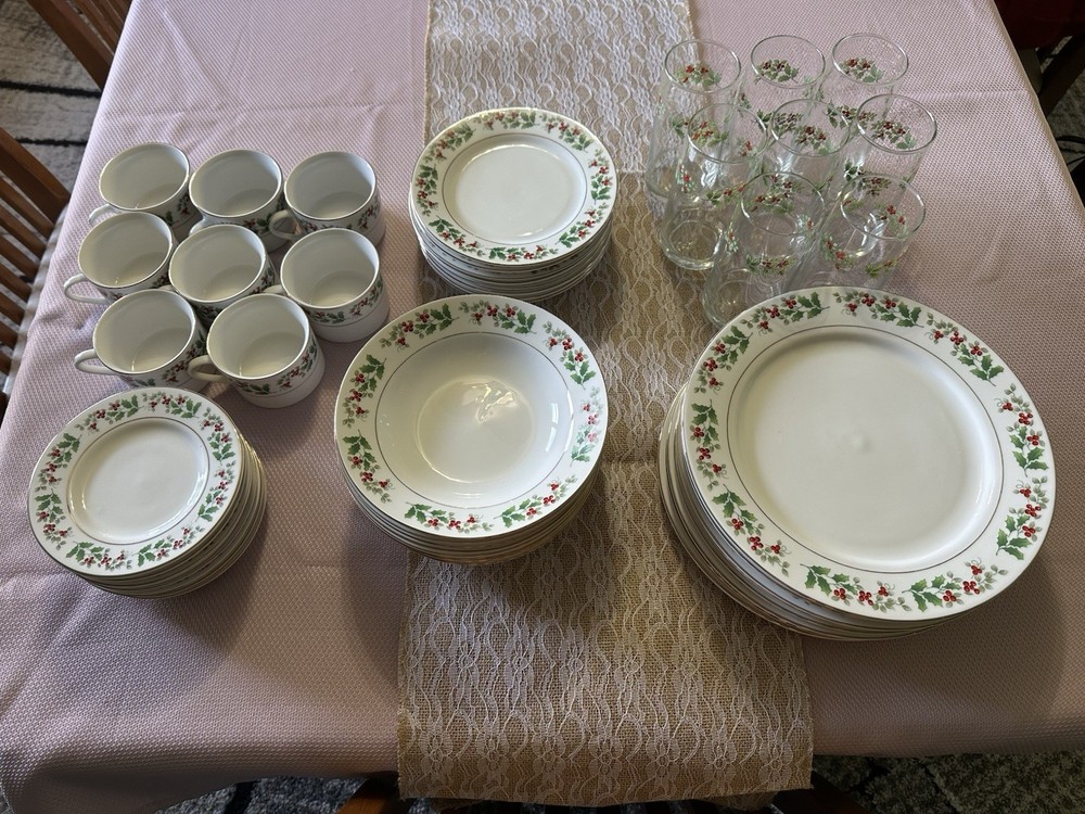 46 Pc Everyday Gibson China