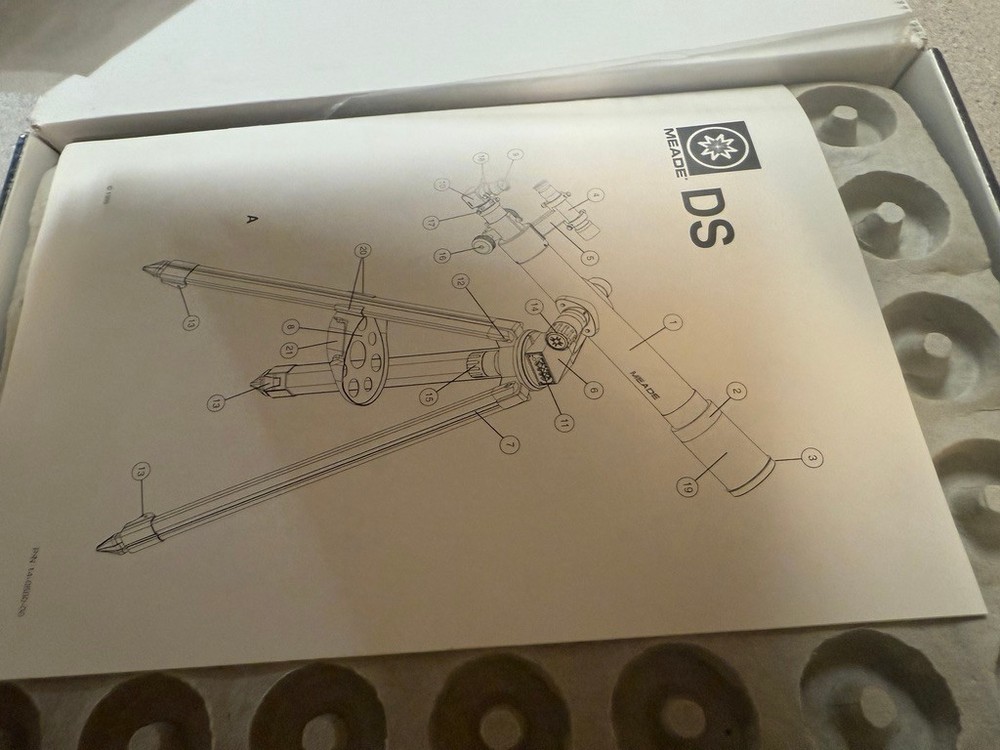 Meade #493 Autostar Telescope Computer Controller System Digital telesc Open Box