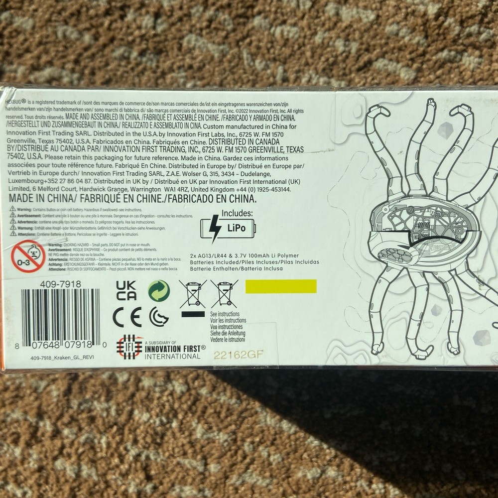 Set of 3 HEXBUG Kraken