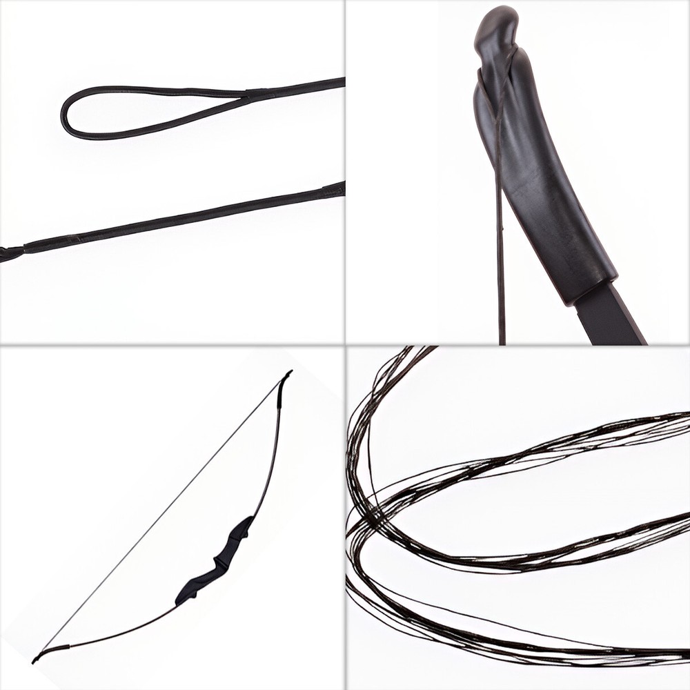 12 Strands Bow String Replacement for 57" Recurve Bow and Long Bow Bowstrings
