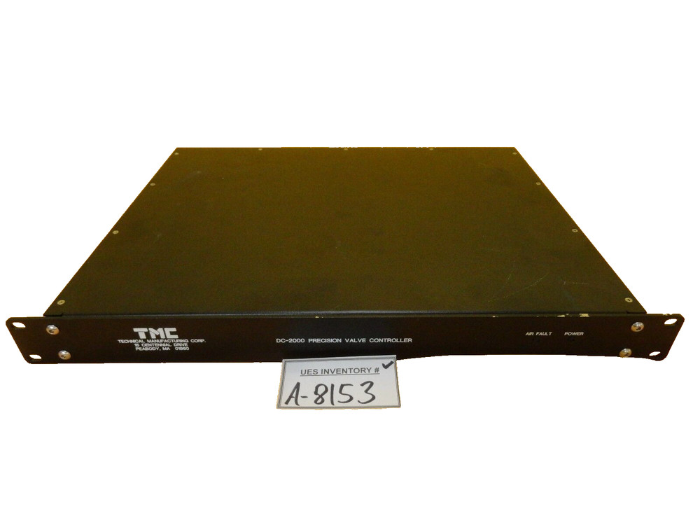 TMC Vibration Control DC-2000 Precision Valve Controller Working Surplus