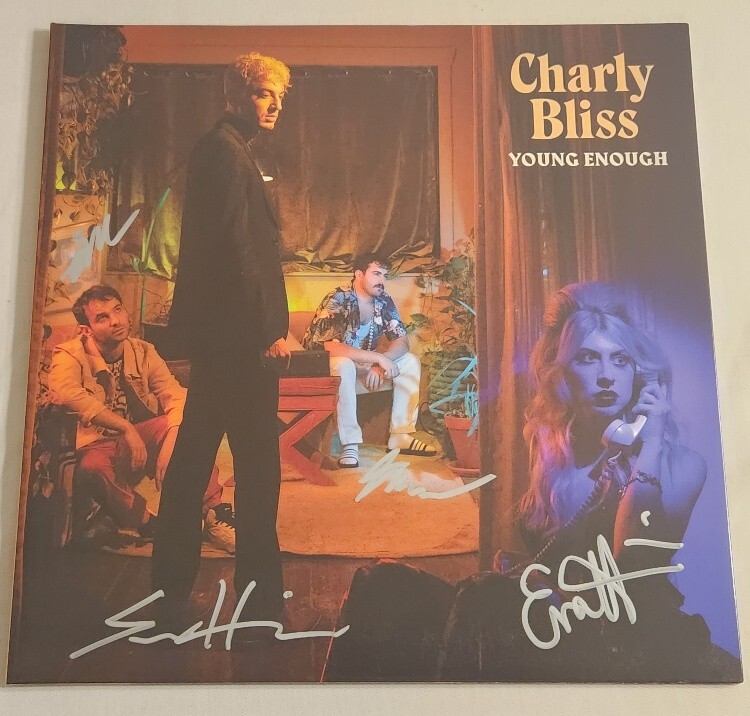 Charly Bliss Autographed Young Enough Vinyl LP