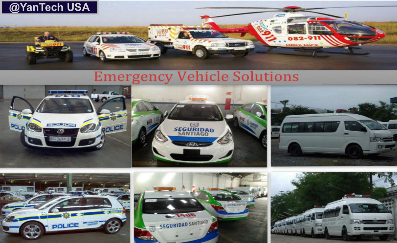 50” Amber LED Light Bar Tow Truck Plow Roll Back Police w/ Take Down&Cargo Light