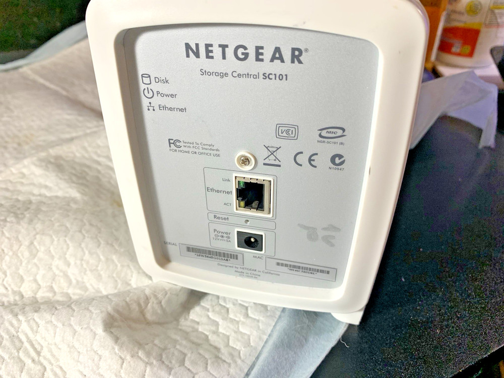 NETGEAR SC101 NO HD