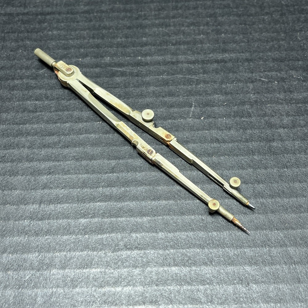 Vintage Lot Of 5 Drafting Tools Instruments READ