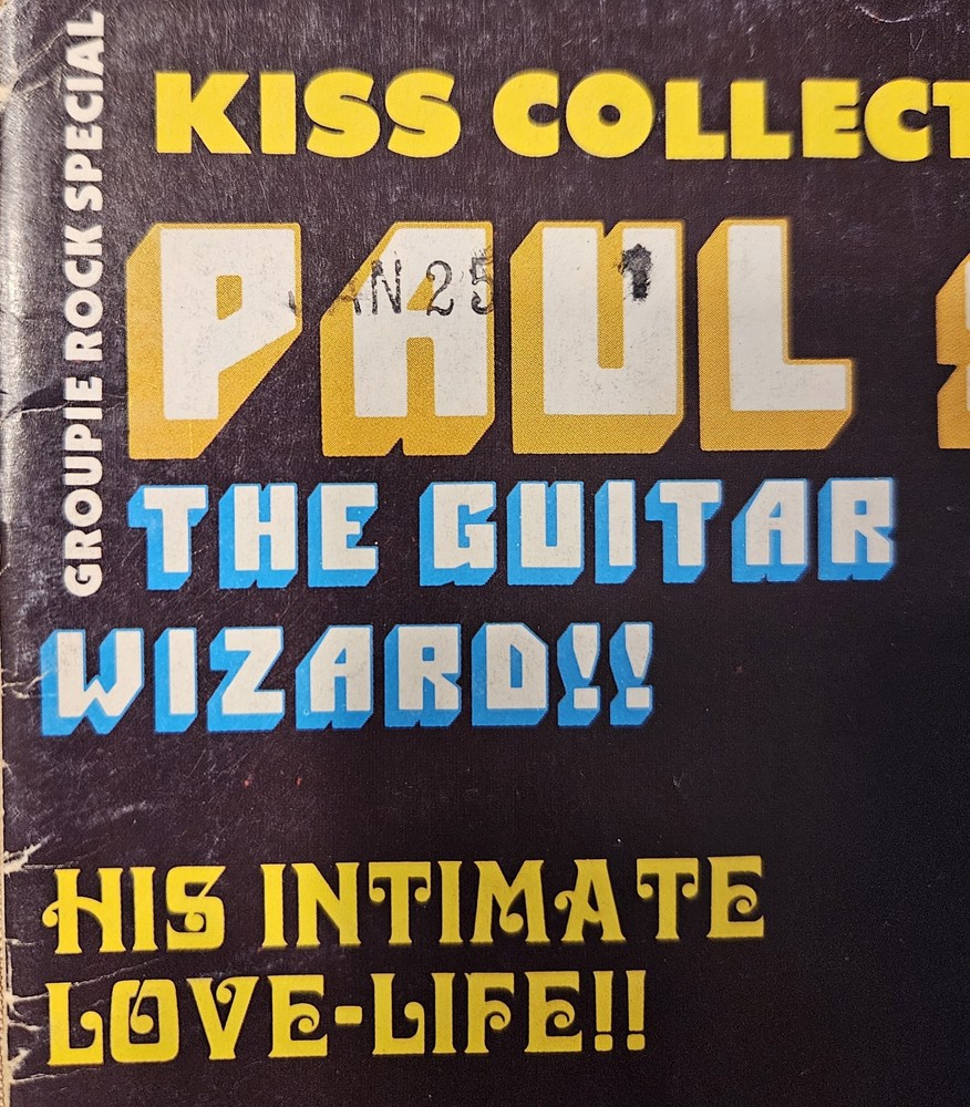 KISS COLLECTION SERIES PAUL STANLEY MAGAZINE 1978