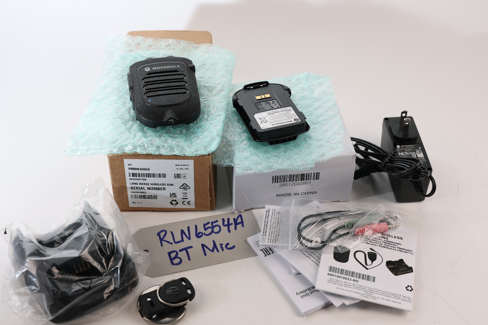 Motorola RLN6554A PMMN4095A OEM Wireless RSM Bluetooth APX6000 APX8000 *Open box