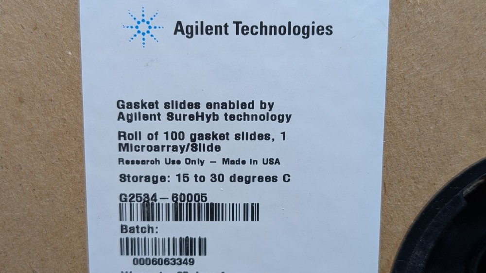 Agilent Technologies SureHyb Microarray Hybridization Gasket Slides G2534-6005