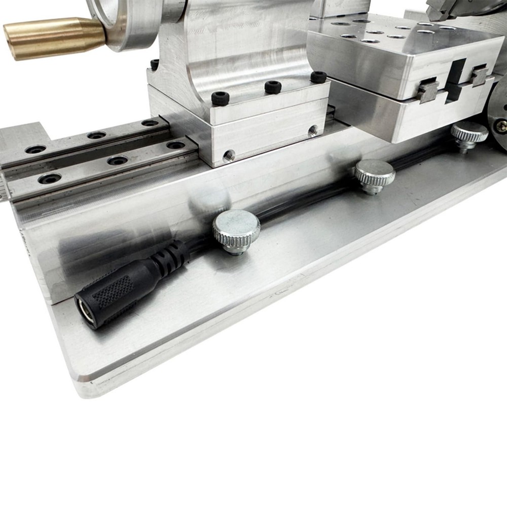Compact Lathe Precision Micro Lathe Mini Lathe Watch Lathe Mala Bead Machine DIY