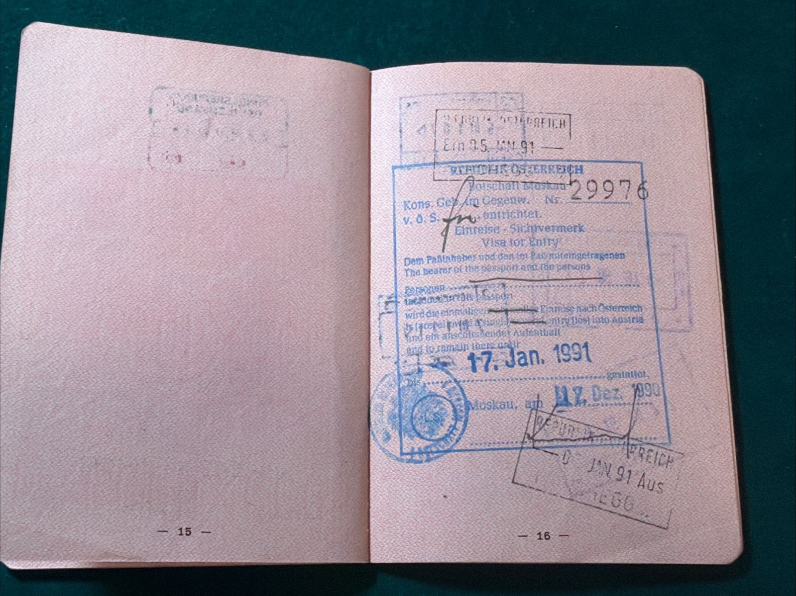 USSR Ministry of Foreign Affairs of Soviet Russia ID of a not existent State