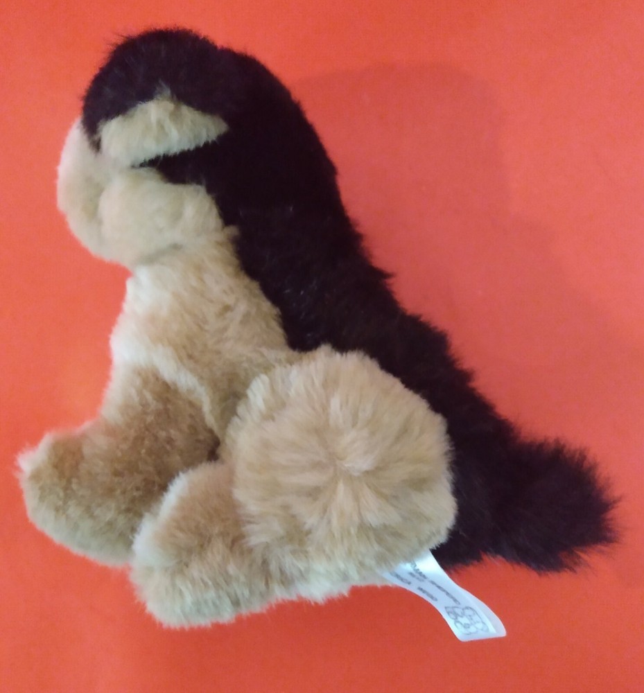 Plush Black & Tan German Shepherd Puppy Dog