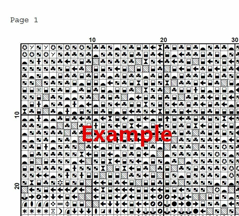 Beautiful Cougar - Chart Needlework DIY - Counted Cross Stitch Patterns