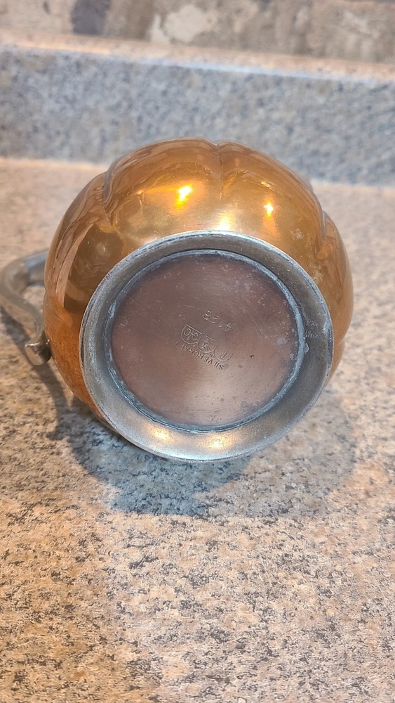 Vintage Silvercraft Tea Pot, (Copper?)