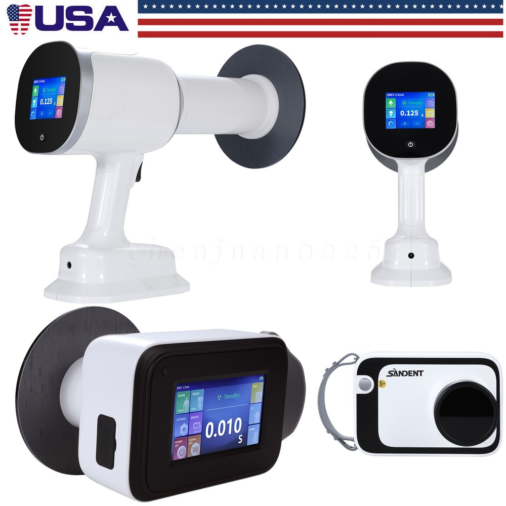 Dental X Portable Ray Digital Machine Rayos with Scatter Shield Protective Ring