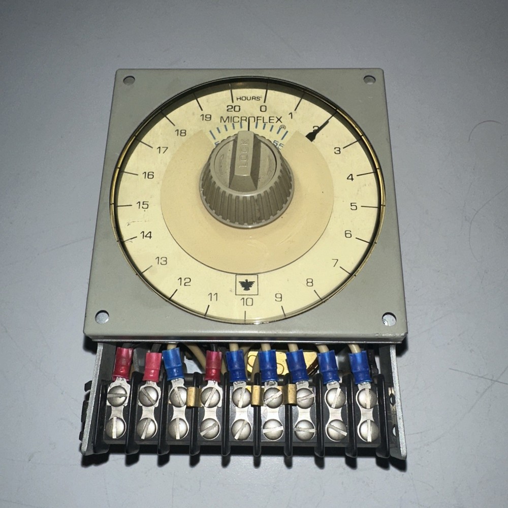 NEW EAGLE SIGNAL ELECTRIC RESET TIMER HA46A6 15A 120VAC 60HZ Code 3A75