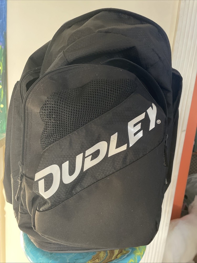 Dudley Black Baseball/Softball Bag With Bat Sleeves