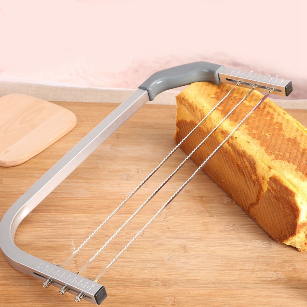 ♡ Adjustable Wire Cake Cutter Leveler Stainless Steel Baking Tools