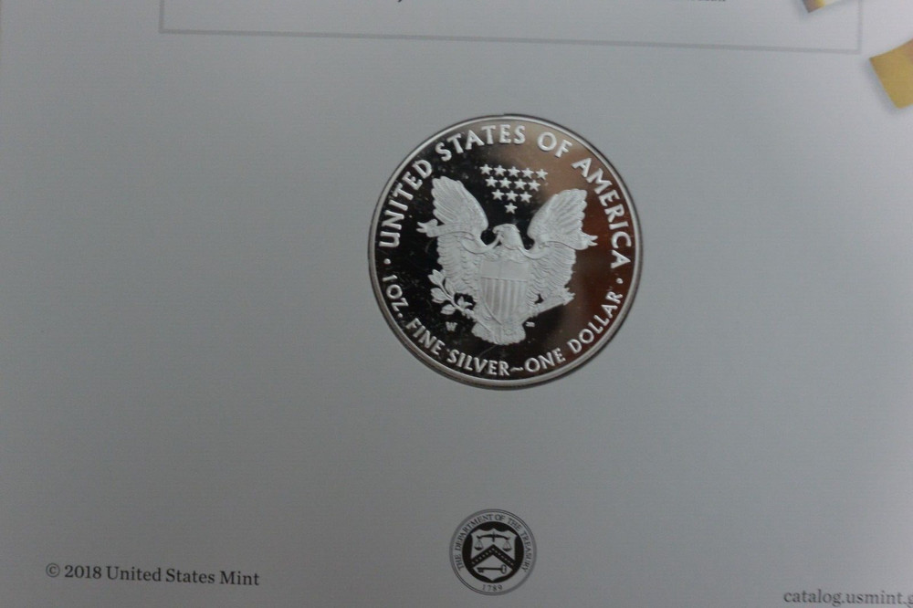 2019 W PROOF SILVER EAGLE CONGRATULATIONS SET